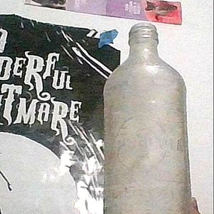 vintage glass pepsi bottle from 1990